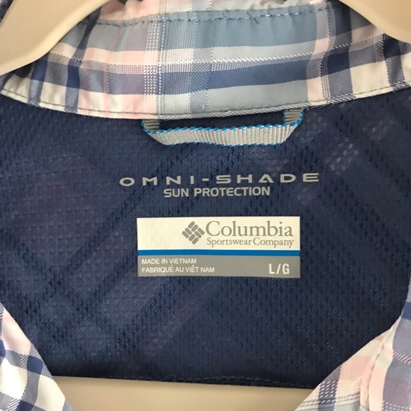 Columbia omnishade button up shirt - Picture 3 of 5